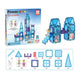 Selecta picassotiles winter theme - magnetische bouwtegels, 72dlg.