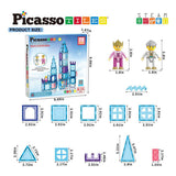 Selecta picassotiles winter theme - magnetische bouwtegels, 72dlg. - afbeelding 3