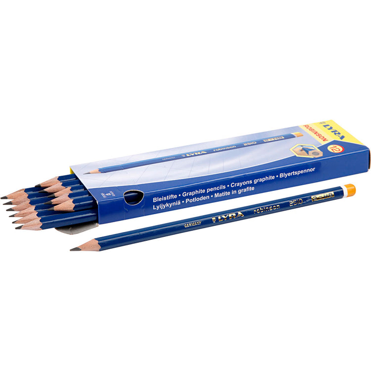 Robinson potloden, d 6,8 mm, hb, vulling 2 mm, 12 stuk 1 doos