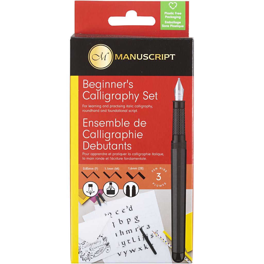 Creativ company https: www.cchobby.nl kalligrafeer-set-voor-beginners-b-0-85-1-6-mm-zwart-1-set