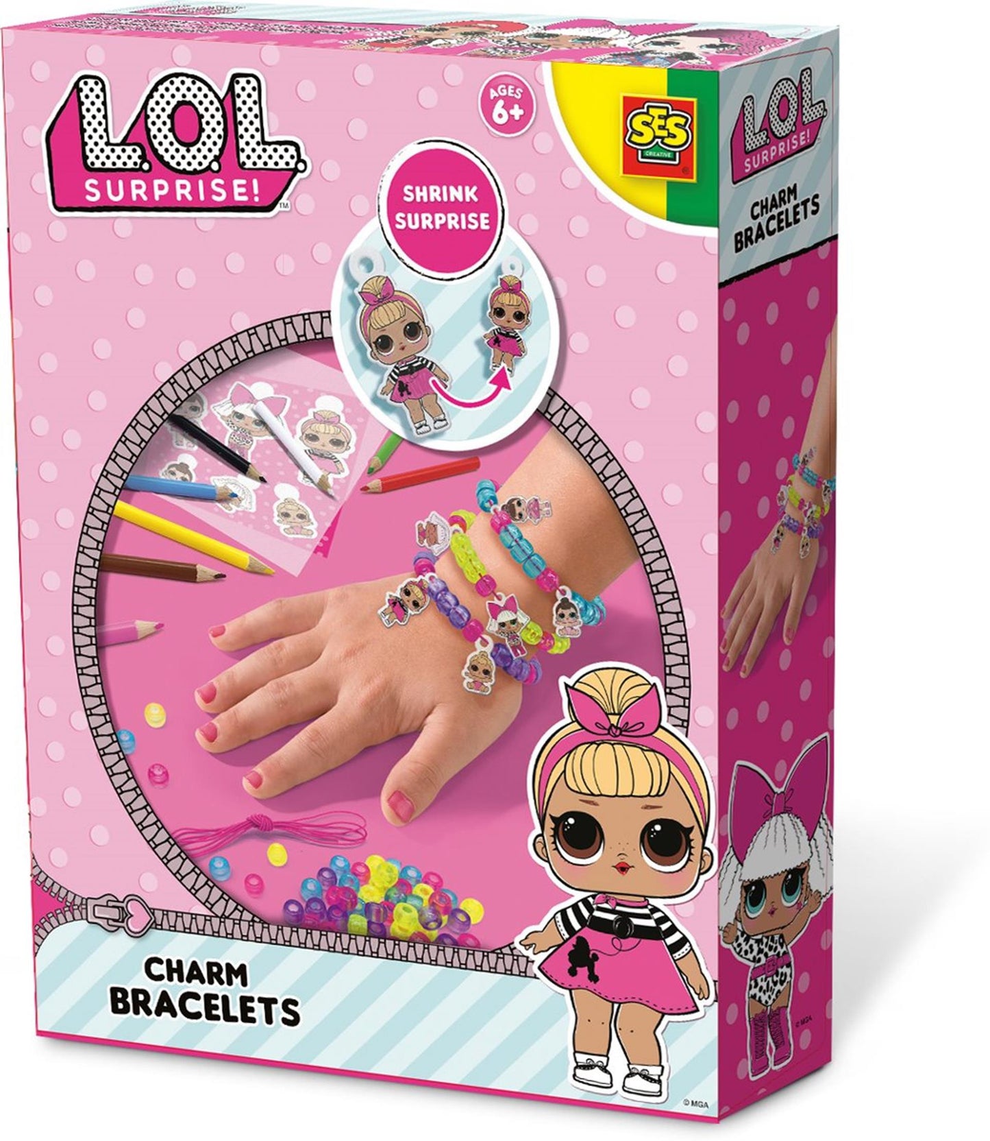 Ses l.o.l. surprise bedelarmbanden