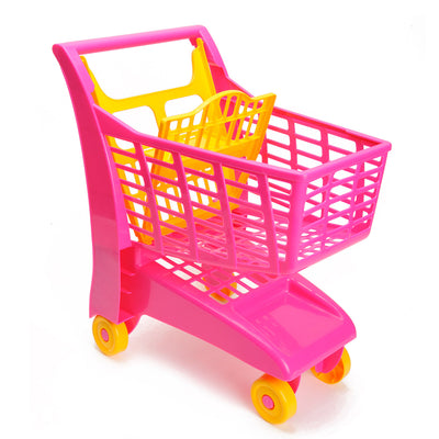 Androni winkelwagen roze