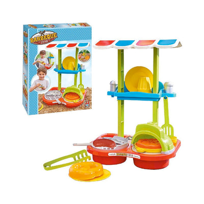 Androni zandbak barbecue station