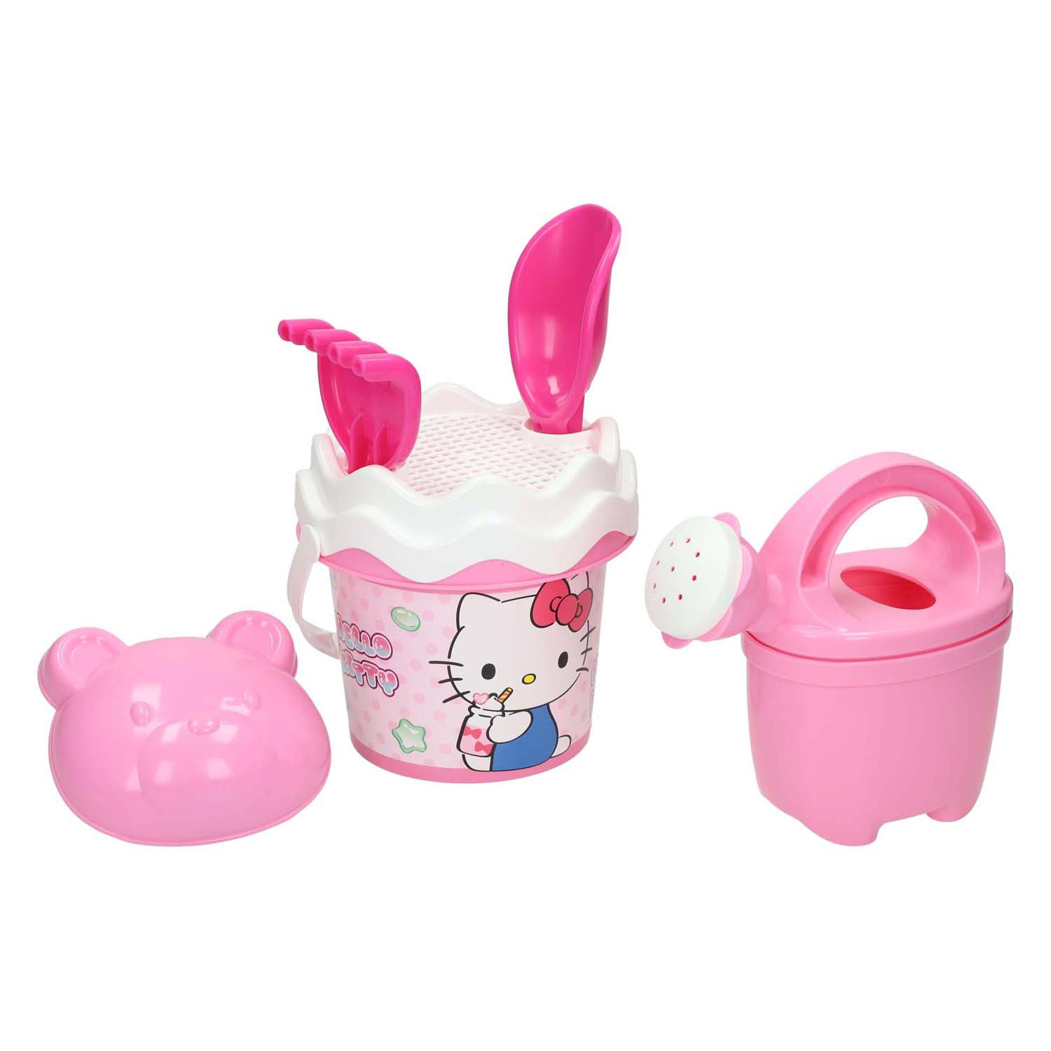 Androni emmer strandset hello kitty, 6dlg.