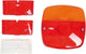 Hella lichtscheibe light lenses left.u.r. f.1420863
