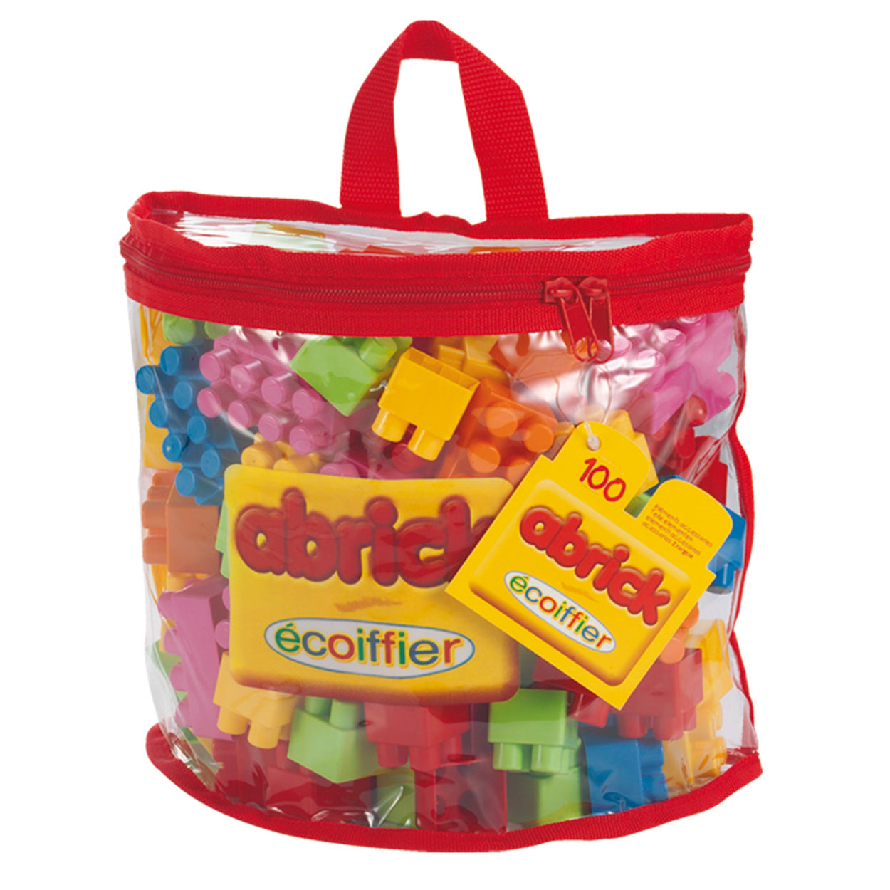 Abrick blokken in zak klein - 100dlg.