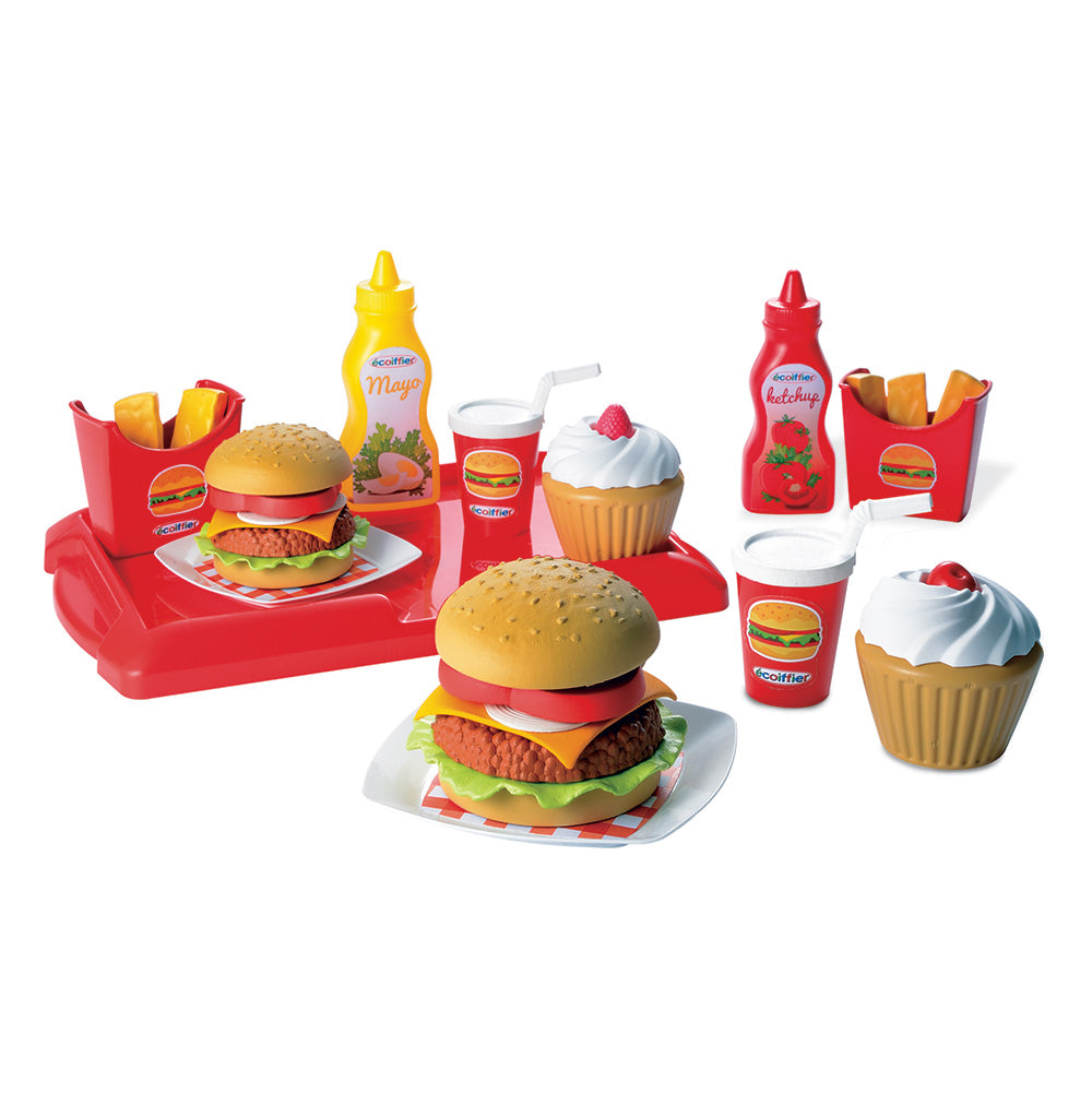 Ecoffier ecoiffier 100% chef hamburgerset - 25dlg.
