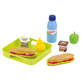 Écoiffier ecoiffier 100% chef sandwich set met dienblad - afbeelding 2