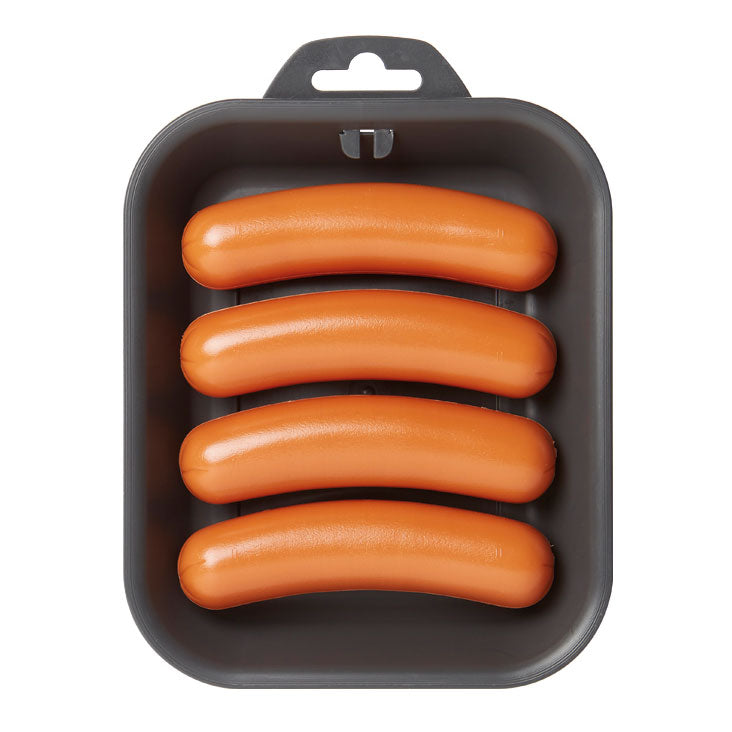 Ecoffier ecoiffier speelgoed dienblad 100% chef met vlees of vis - rollenspel.