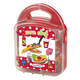 Ecoiffier 100% Chef Pizza in Koffer - afbeelding 1