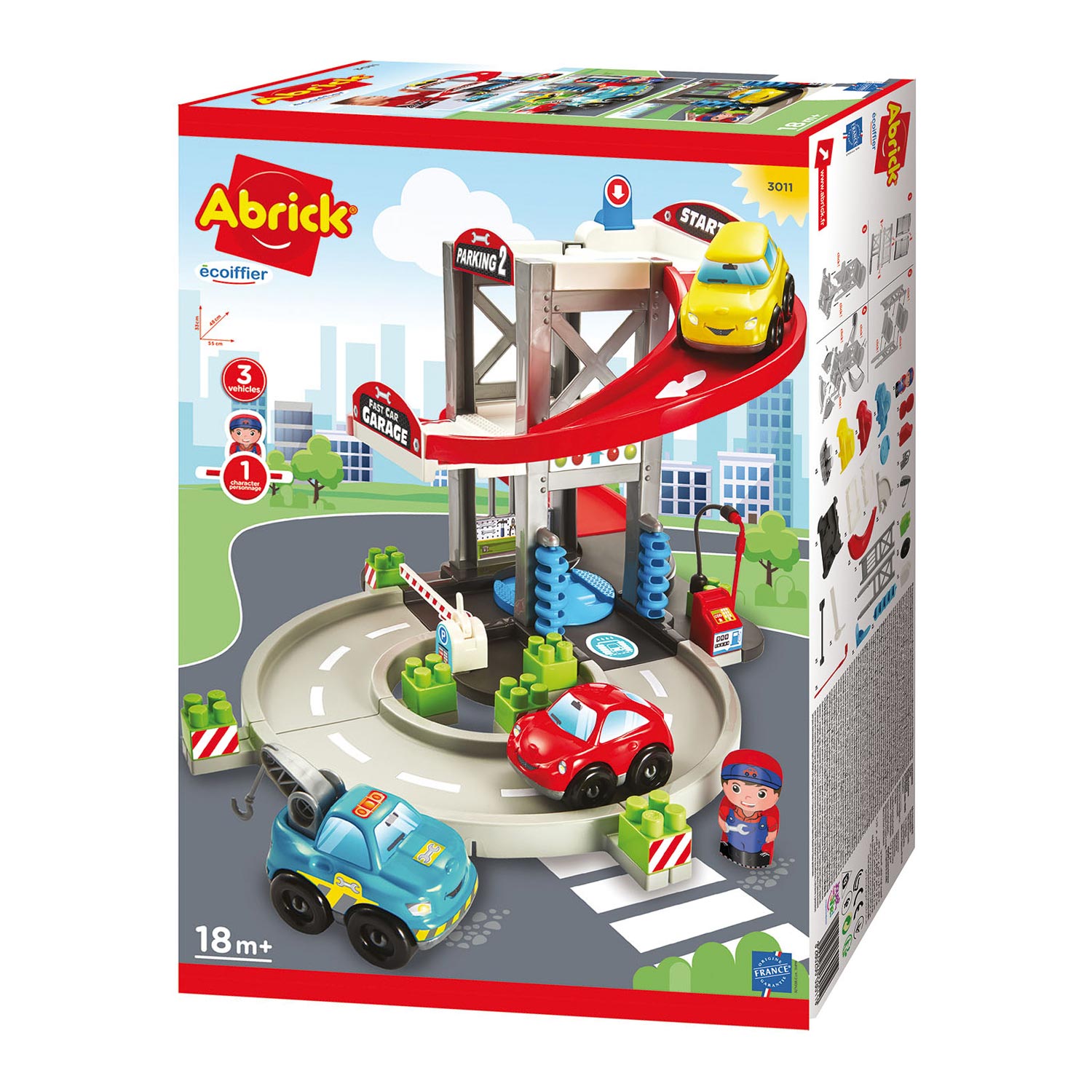 Abrick ecoiffier garage