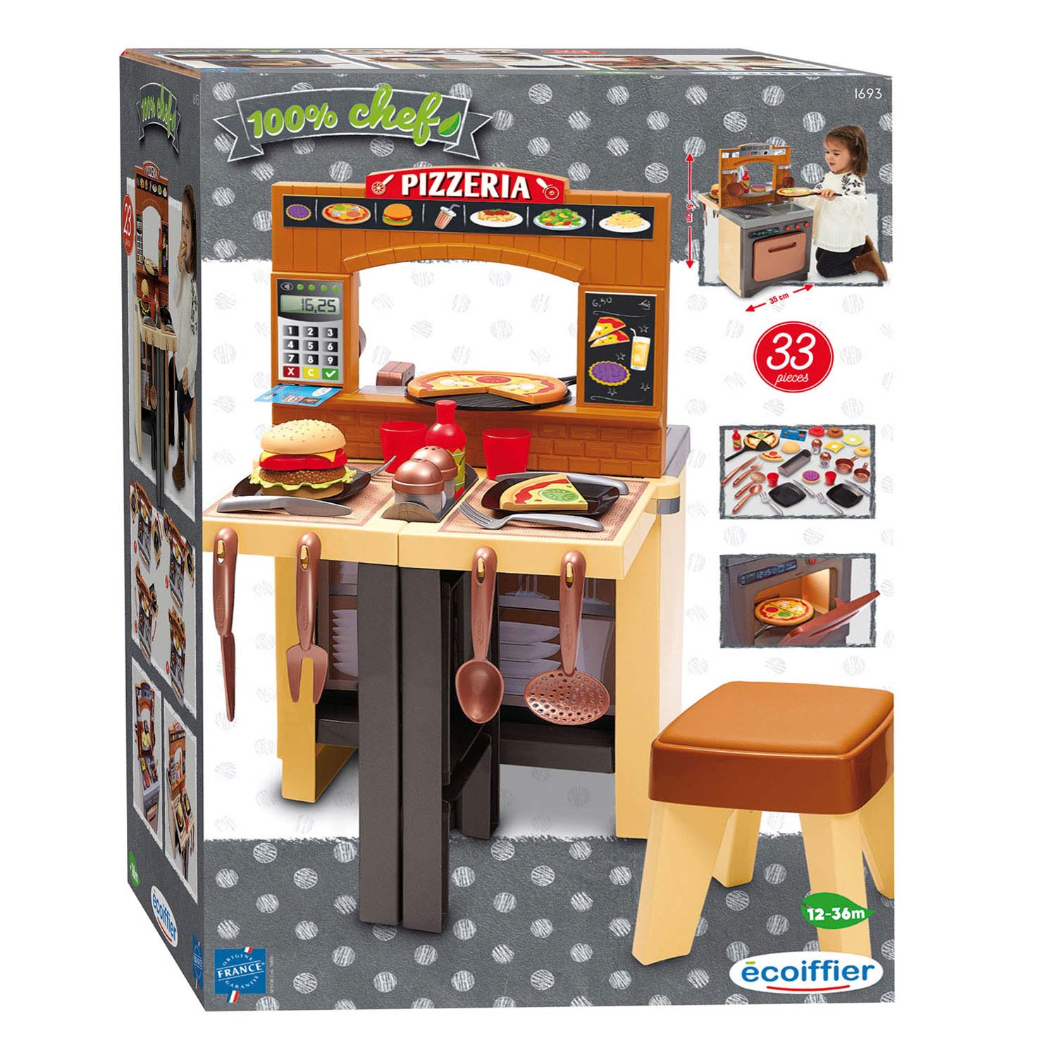 Ecoffier ecoiffier 100% chef pizzeria