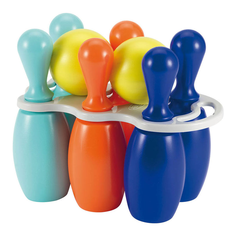 Ecoiffier bowlingset met 2 ballen - 8dlg.