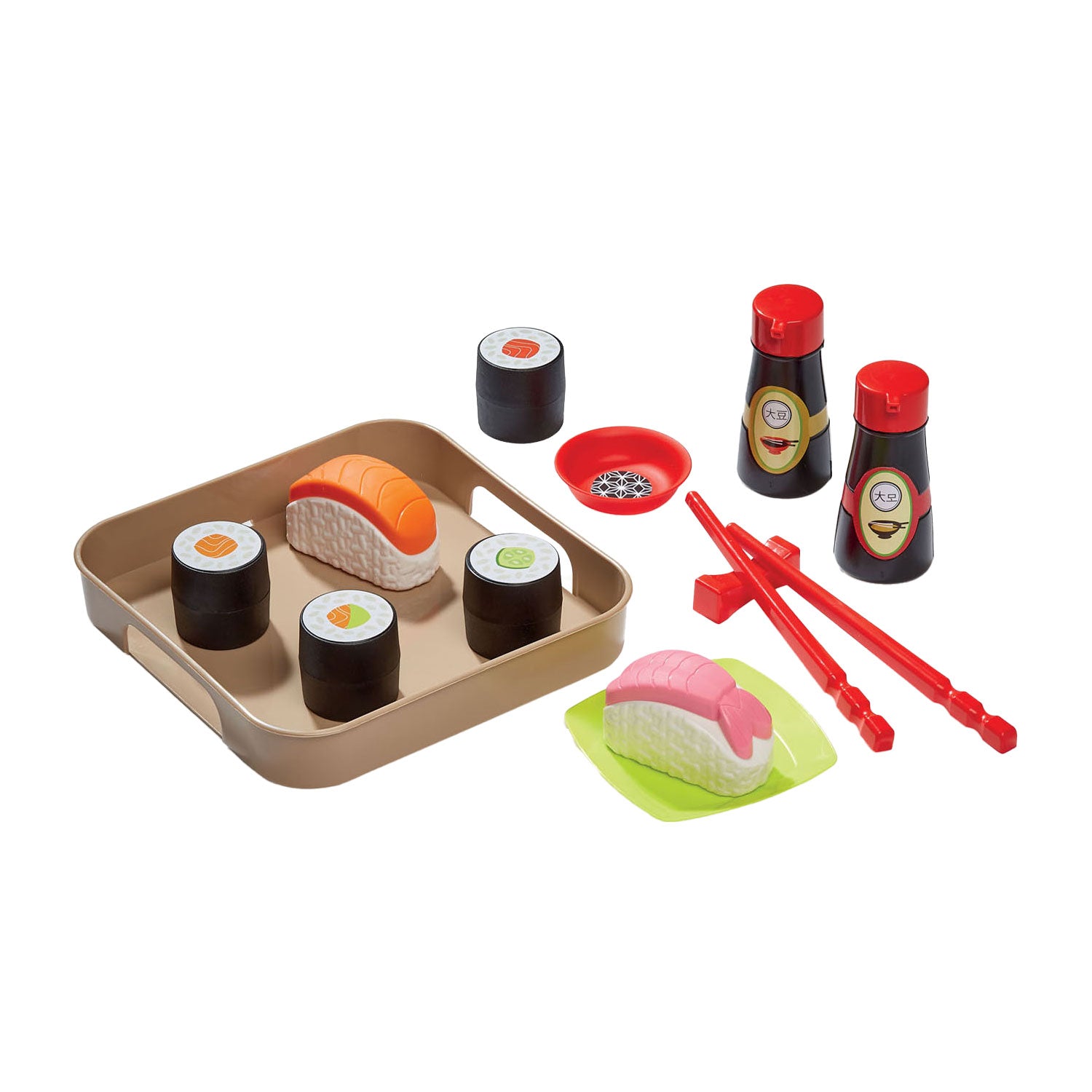Ecoiffier speeleten sushi speelset - 14dlg.