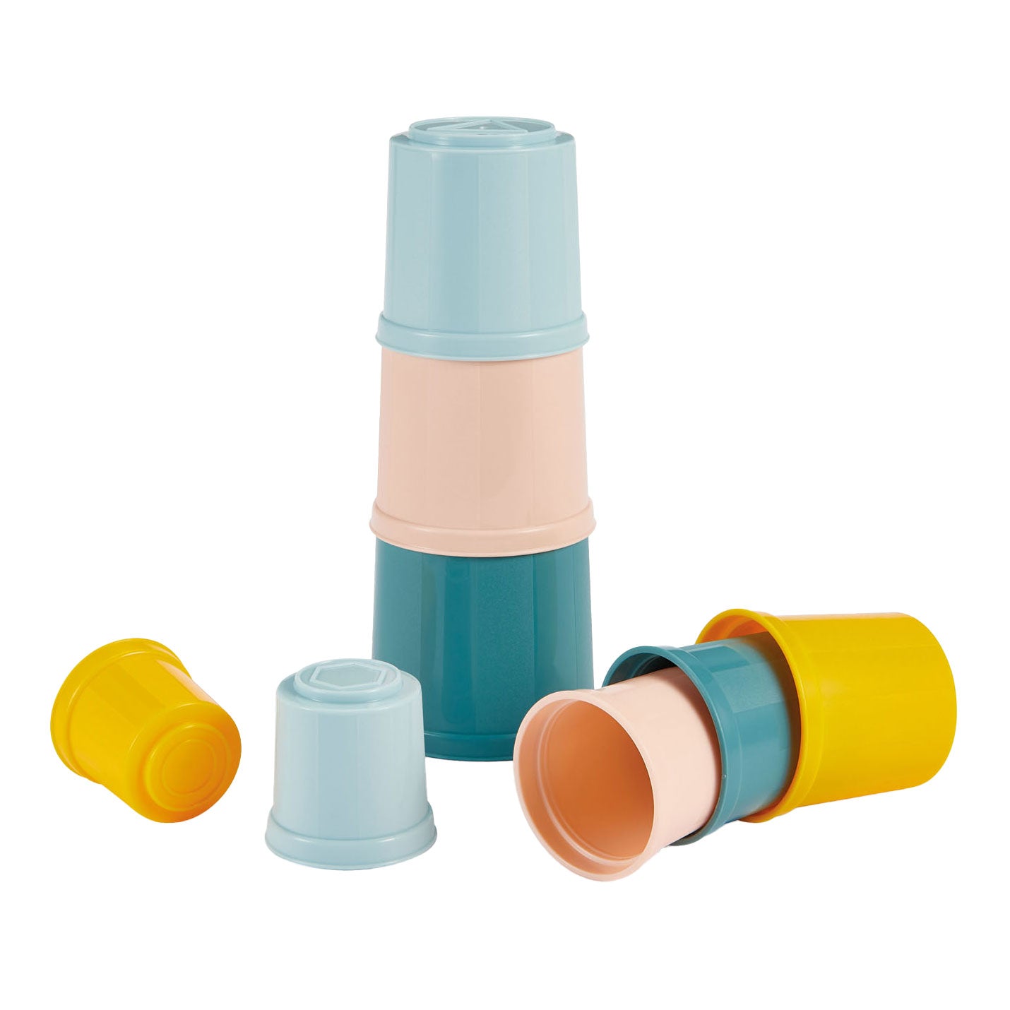 Abrick babyspeelgoed 4in1 speelset in opbergbox, 41dlg.