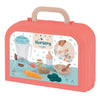 Ecoiffier nursery verzorging - baby's voedingsset in koffer - 8dlg.