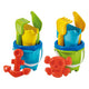 Ecoiffier emmerset piraat met accessoires - 6dlg.