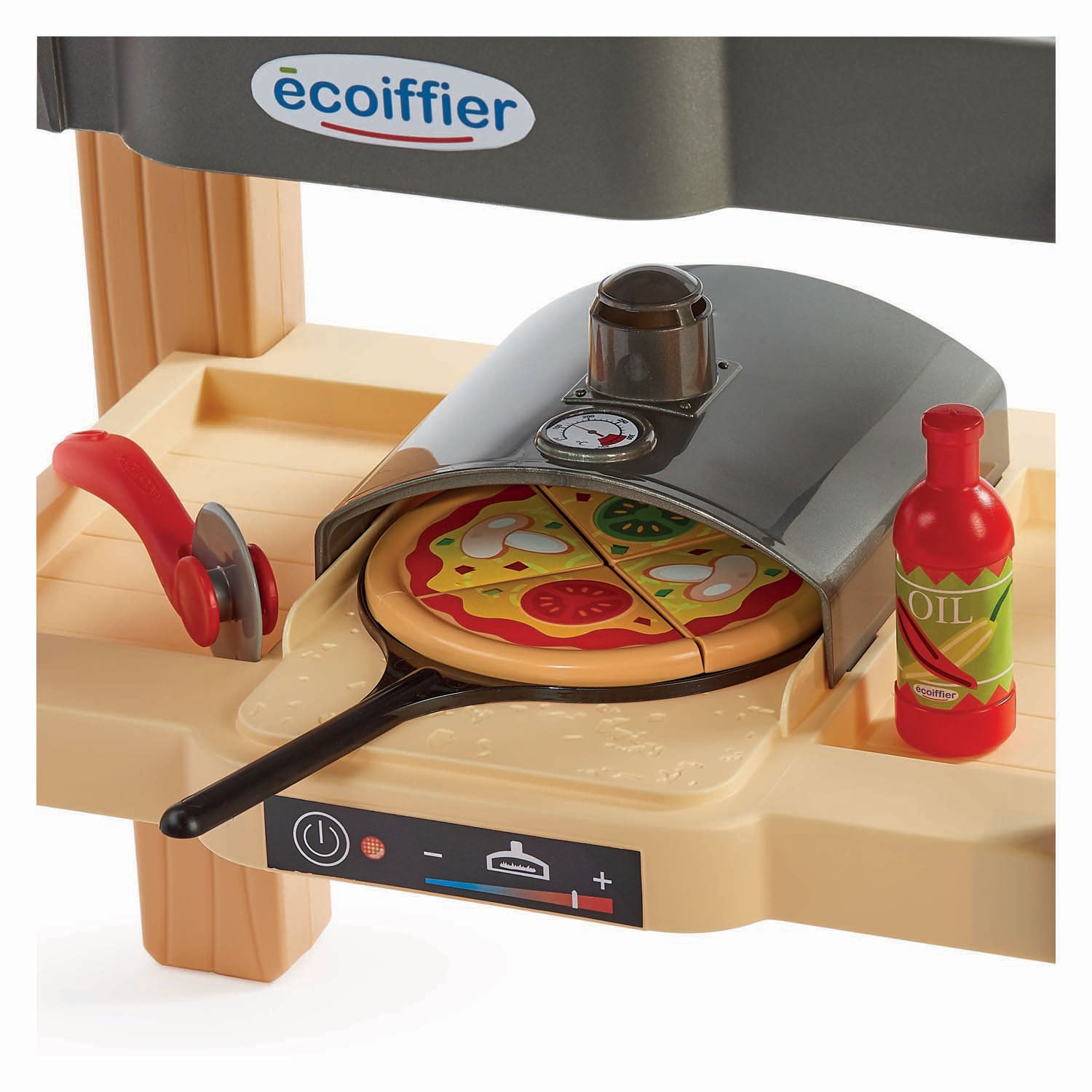 Ecoiffier zomer keuken met barbecue en pizzaoven - 27dlg.