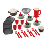 Écoiffier ecoiffier 100% chef servies set in tas - afbeelding 2