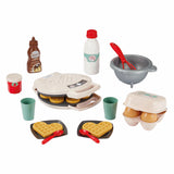 Ecoiffier 100% chef wafelijzer - 19dlg. - afbeelding 1