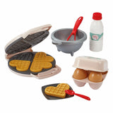 Ecoiffier 100% chef wafelijzer - 19dlg. - afbeelding 3