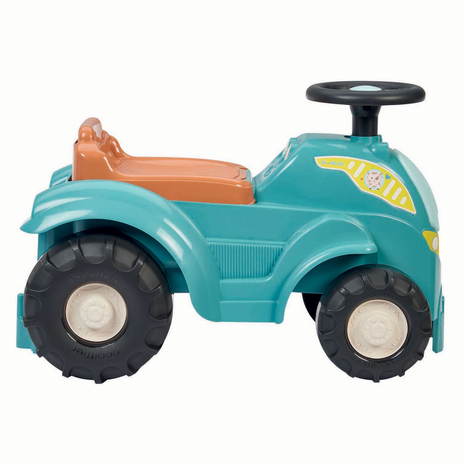 Ecoiffier bb abrick bestuurbare tractor