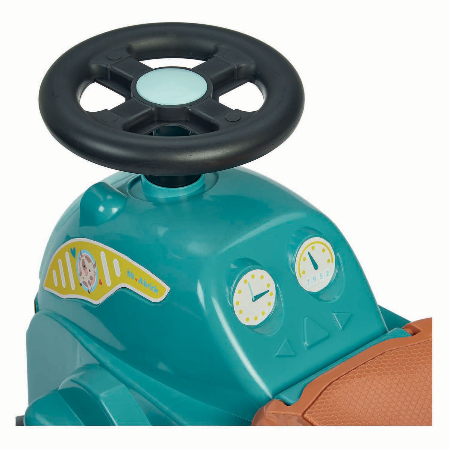 Ecoiffier bb abrick bestuurbare tractor