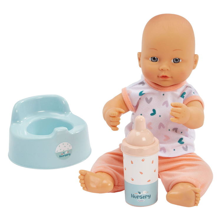 Ecoiffier nursery 3in1 babykamer met babypop- 8dlg.