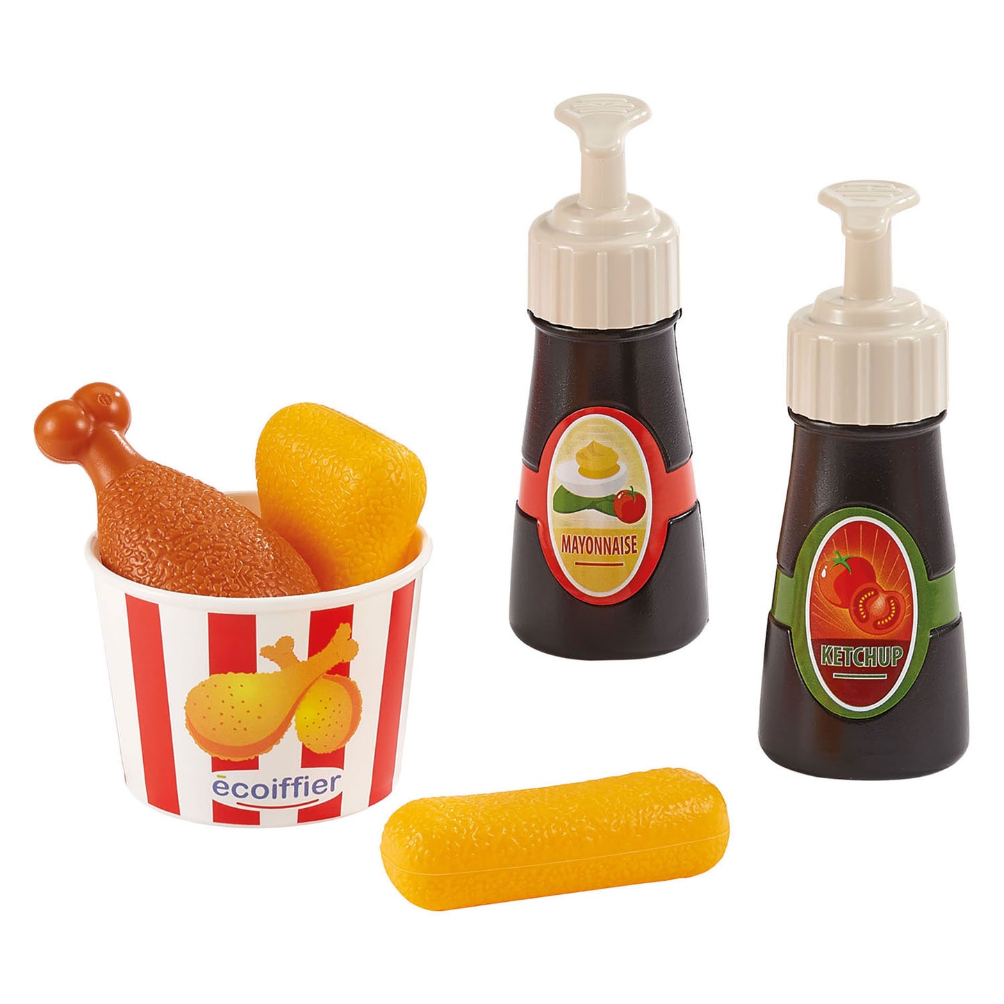 Ecoiffier 100% chef hot dog set - 25dlg.