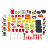 Ecoiffier 100% chef eten en servies set - 100dlg.