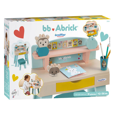 Ecoiffier bb abrick mijn eerste bureau - 8dlg.