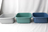 Afwasbak vierkant 12l 36x36x14,5cm, in blauw, groen, grijs of roze - afbeelding 2