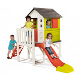 Smoby speelhuis met glijbaan - afbeelding 1