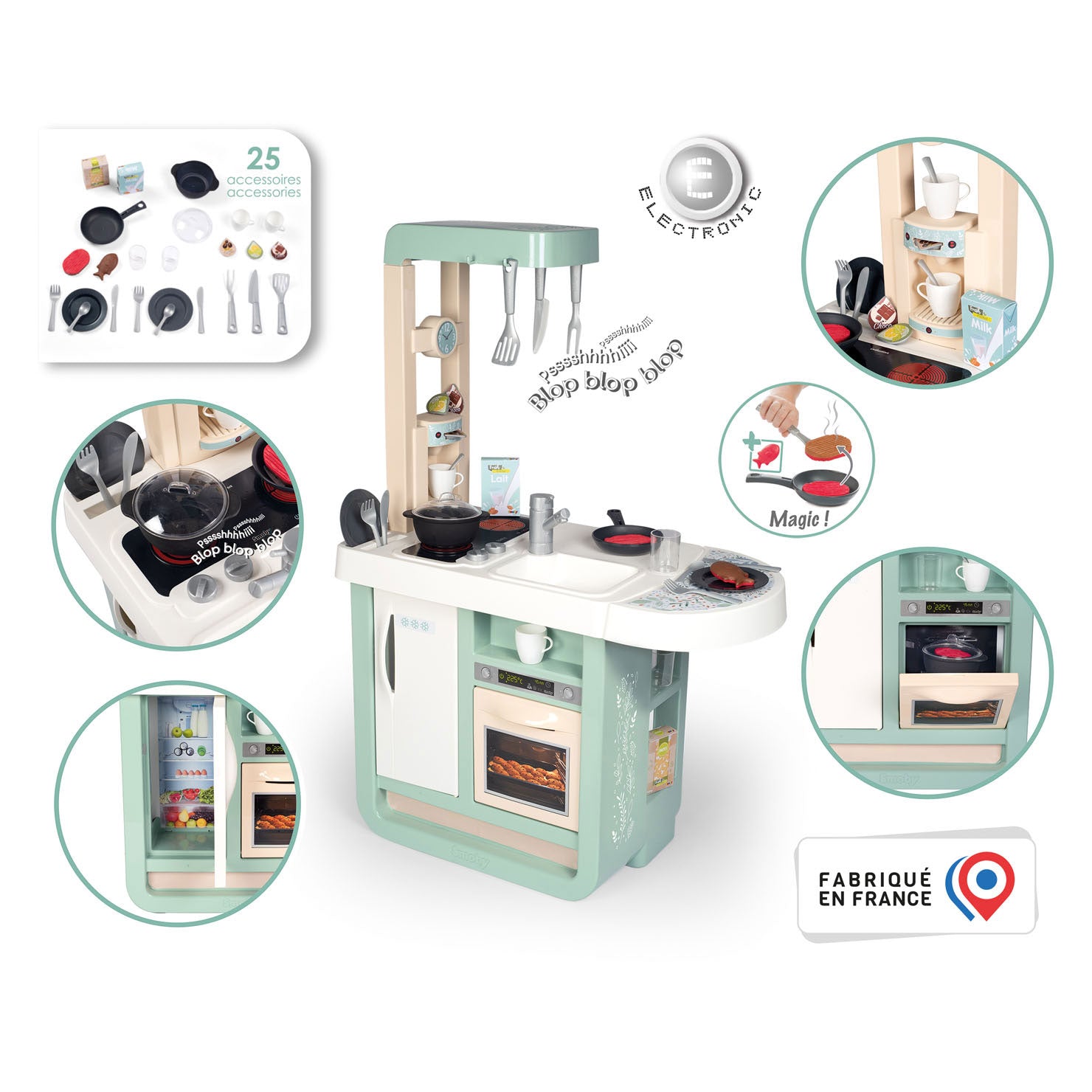 Smoby Cherry Keuken 25dlg.