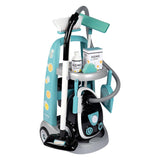 Smoby Schoonmaaktrolley met Stofzuiger 8dlg. - afbeelding 1