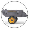 Smoby stronger xxl traptractor met trailer grijs