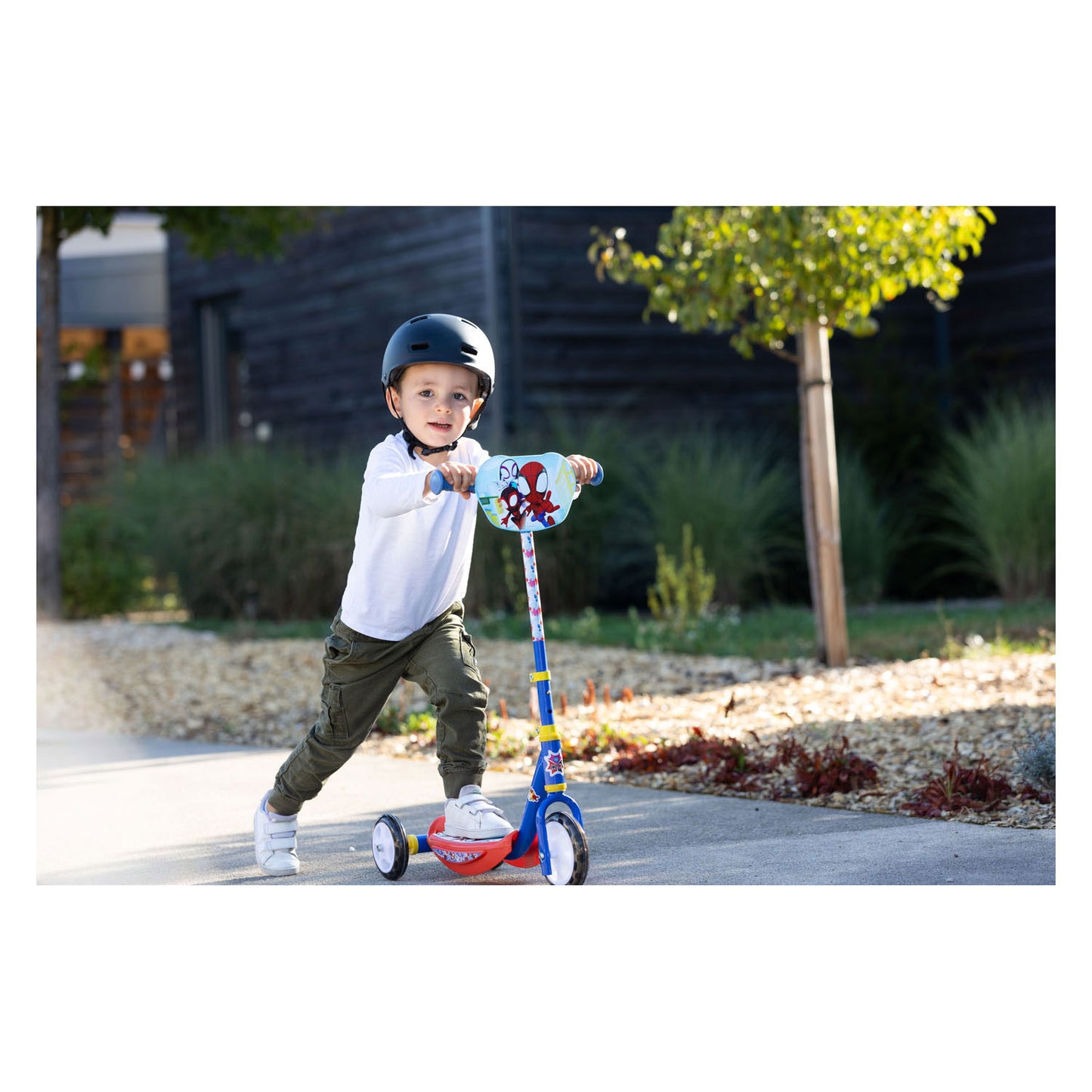 Smoby smoby spidey amazing friends 3-wiel kinderstep