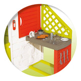 Smoby neo friends speelhuis met buitenkeuken - afbeelding 4