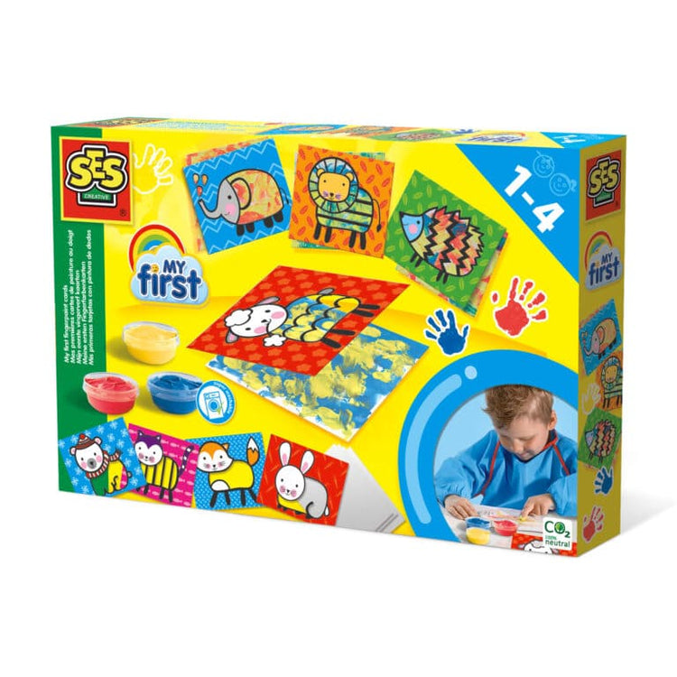 SES My First Vingerverf Kaarten