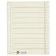 Numerieke tabbladen leitz 1657 chamois karton