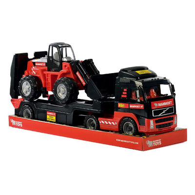 Mammoet toys cavallino mammoet vrachtwagen met aanhanger en graafmachine