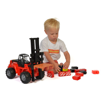 Mammoet toys mammoet vorkheftruck + stenen