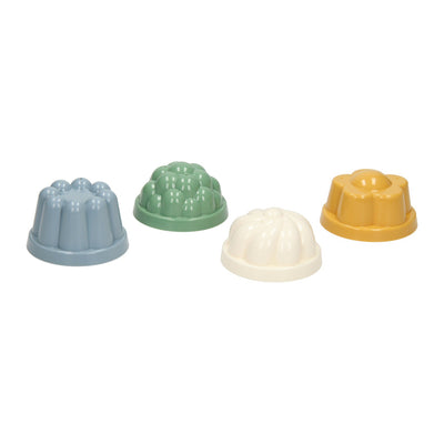 Cavallino pastel zandvormen, 4st.