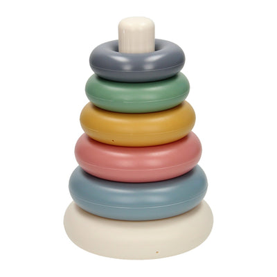 Cavallino stapelringen pastelkleuren, 7dlg.