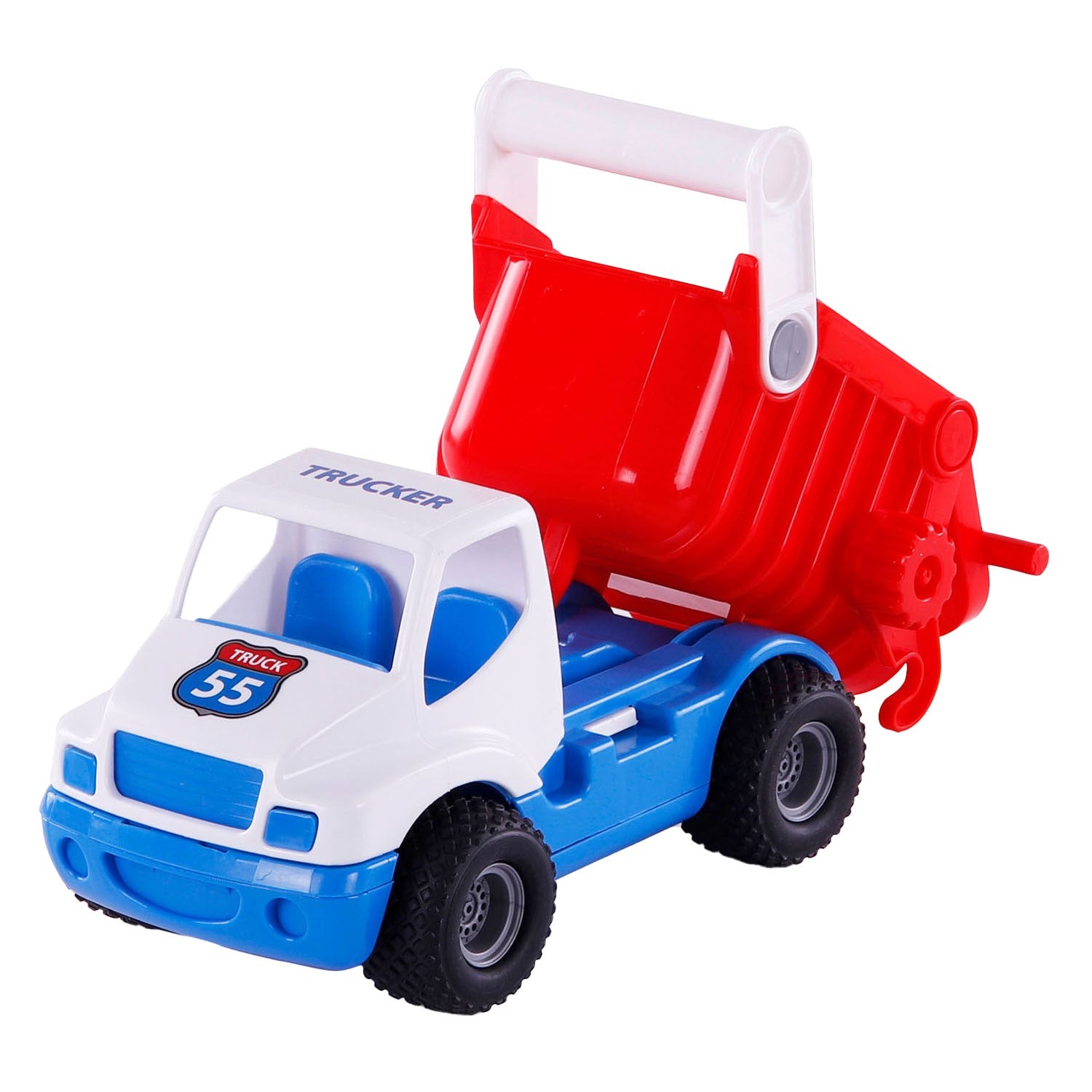 Cavallino grip kiepvrachtwagen met rubberbanden, 26cm