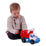 Cavallino grip vuilniswagen met rubberbanden, 29cm - afbeelding 4