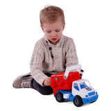 Cavallino grip vuilniswagen met rubberbanden, 29cm - afbeelding 5