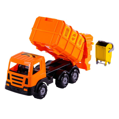 Cavallino xl vuilniswagen oranje, 42cm