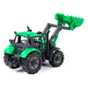 Merkloos cavallino tractor met shovel groen, schaal 1:32