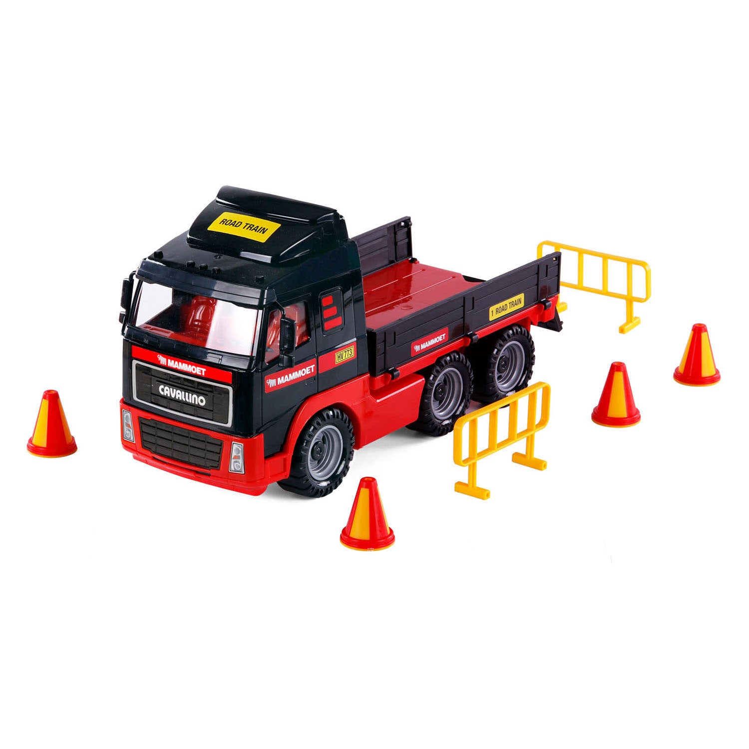 Cavallino mammoet vrachtwagen met gereedschap, schaal 1:16